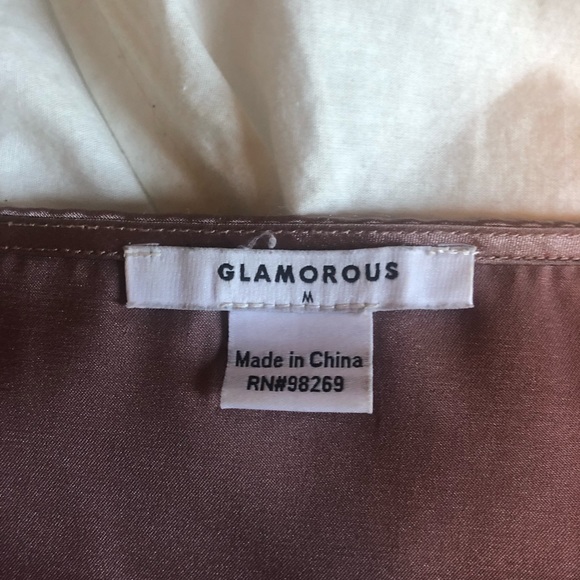 Mauve/Pink Satin Slip Dress - Picture 4 of 7